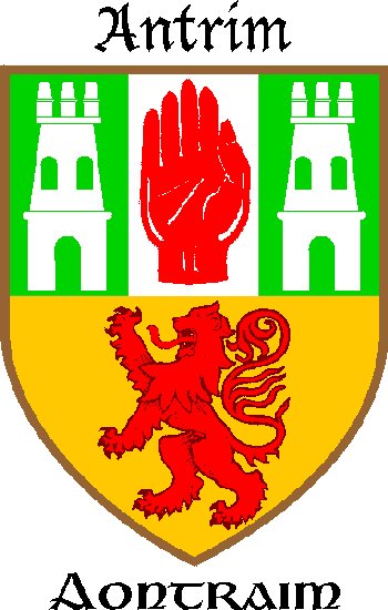 The Coat of Arms for County Antrim