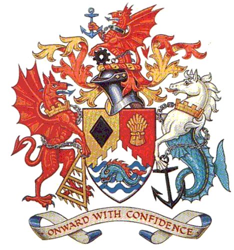 The Coat of Arms for Bridgend