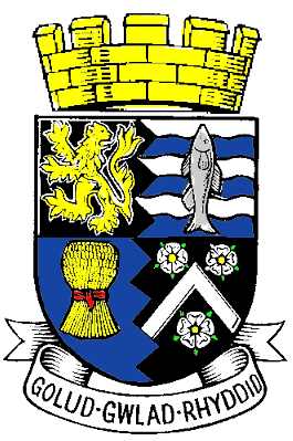 The Coat of Arms for Ceredigion