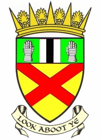 The Coat of Arms for Clackmannanshire.