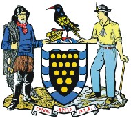 The Coat of Arms for Cornwall
