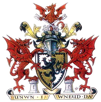 The Coat of Arms for Denbighshire