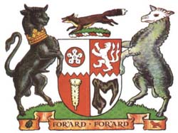 The Coat of Arms for the Leicestershire