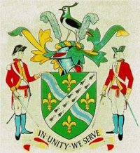 The Coat of Arms for the Lincolnshire