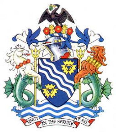 The Coat of Arms for Merseyside