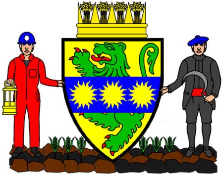 The Coat of Arms for Midlothian Council.