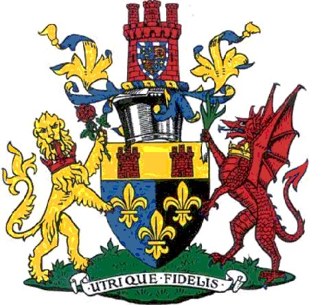 The Coat of Arms for Monmouthshire