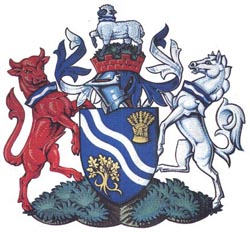 The Coat of Arms for Oxfordshire