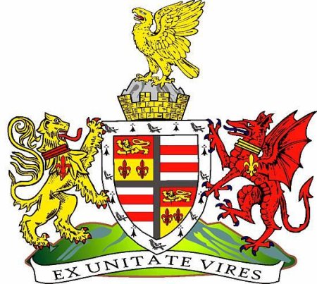 The Coat of Arms for Pembrokeshire