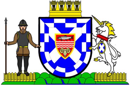 The Coat of Arms for Scottish Borders Council.