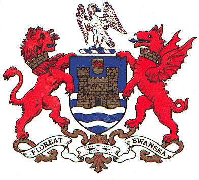 The Coat of Arms for Swansea