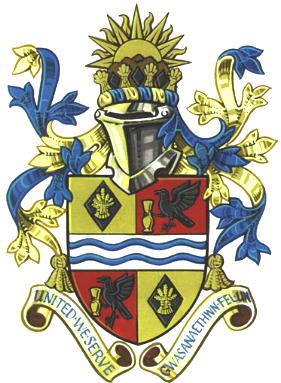 The Coat of Arms for Torfaen
