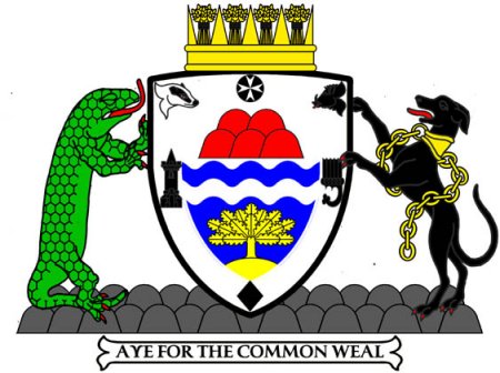 The Coat of Arms for West Lothian Council.