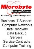 Microbyte Business Solutions, Microbyte Business Solutions - Business IT Support, On Site Data Recovery and Backup Computer Networks Installation
and Maintenance, Staffordshire Biddulph 