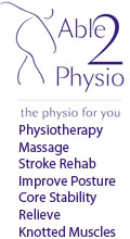 Able 2 Physiotherapy and Pilates, Able 2 Physio Physiotherapists Stroke Rehab Sports Massage Injuries Neuro Physiotherapy Injuries Scar Reduction Posture Realignment Improving Mobility Exercises Core Stability Training Pilates Macclesfield Cheshire, Staffordshire Biddulph 