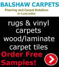 Balshaw (J) Carpets, Balshaw (J) Carpet Specialist - Wool Twist Carpets Wooden Laminate Vinyl Flooring Rugs Domestic Commercial - Lancaster Lancashire, Lancashire Fleetwood 