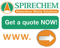 Get a Quote banner link through to Spirechem main website.