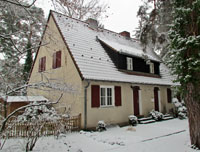 We clean medium sized houses in rural settings. this picture shows such a house covered in snow