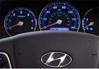 Santa Fe close up off dashboard