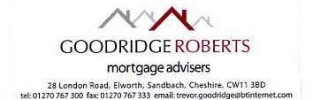 Goodridge Roberts logo. Mortgage Advisers Goodridge Roberts give mortgage advice, for Residential and commercial mortgages, buy to let and for first time buyers and remortgages.