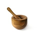 Mortat and pestle, used by experienced homeopaths to produce bespoke homeopathic remedies.