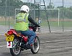 Motorcycle training at our base in Wolverhampton.