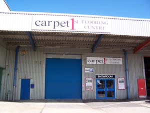 Carpet 1st Flooring Centre Showroom Chichester, West Sussex.