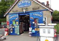 Image of Heartbeats Scripps garage and funeral services.