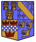 Click for larger image. Aberdeenshire Scotland coat of arms 