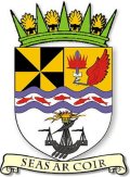 Click for larger image. Argyll & Bute Scotland coat of arms 