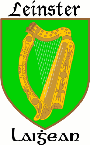 The Coat of Arms for the ancient province of Leinster.
