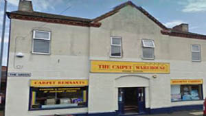 Carpet Warehouse Showroom Nuneaton, Warwickshire.