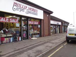 Phillip Morris Carpets Showroom Glasgow City,Glasgow.