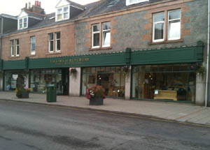 Taylors Carpets Showroom Banchory, Kincardineshire.