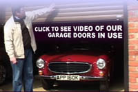 Video testimonial of garage doors fitted by Rolux UK.