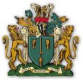Click for larger image. Cheshire England coat of arms 