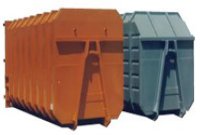 Bulk skips, large skips for waste disposal.