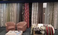 Jantex curtain showroom.