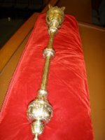 Congleton's ceremonial town mace.