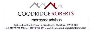 Goodridge Roberts logo. Mortgage Advisers Goodridge Roberts give mortgage advice, for Residential and commercial mortgages, buy to let and for first time buyers and remortgages.