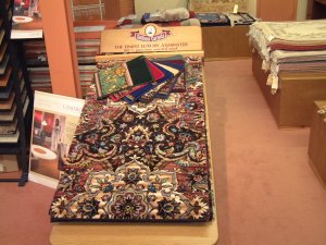 Selection of Rugs from Axminster. We also have Handmade Rugs from around the World.