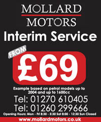 Interim service graphic showing special offer price for interim service.