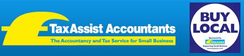 TaxAssist logo. Accountants Tax Savings Advice Advisers Tax Returns Bookkeeping VAT Payroll Accounts Congleton Knutsford Holmes Chapel Cheshire.