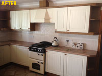 Kitchen in Crewe after a KW makover.