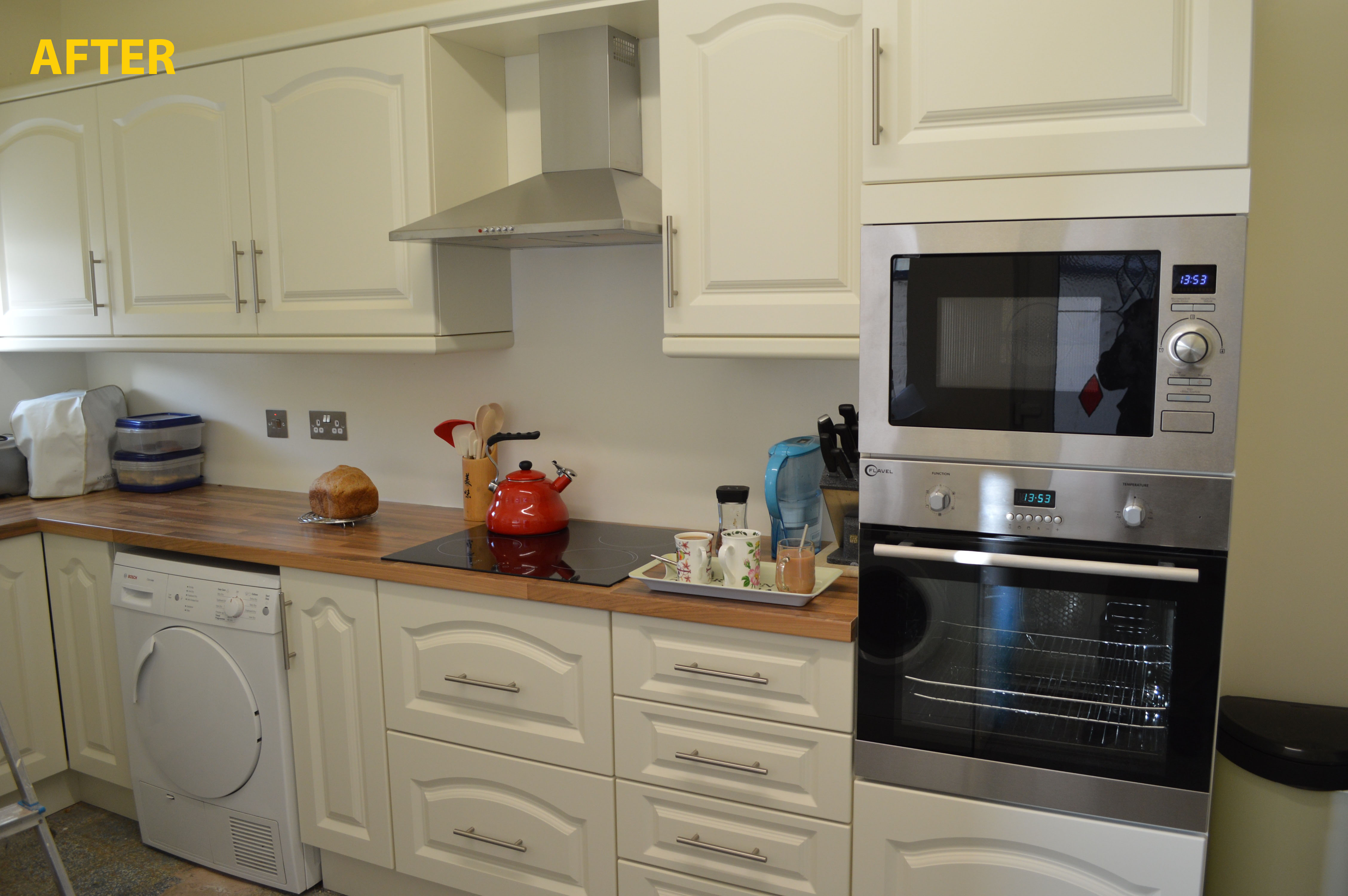 Kitchen in Crewe after a KW makover.