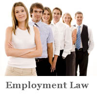 Row of people, representing Employment Law.