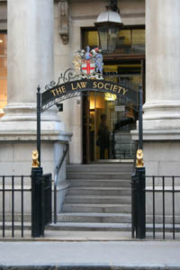Picture of the front of the Law Society offices.