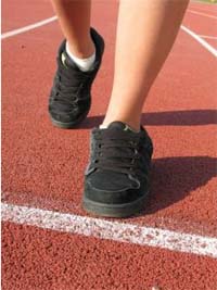 Sports Track or running track injuries can be treated.