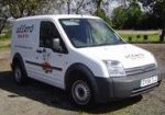 One of our small vans for hire the Transit Connect.
