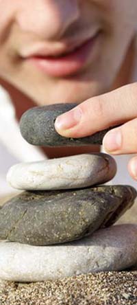 Balanceing Stones, balance accounts.